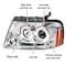 Spec-D Tuning 04-08 Ford F150 Halo LED Projector Chrome 2LHP-F15004-TM - alternate 4